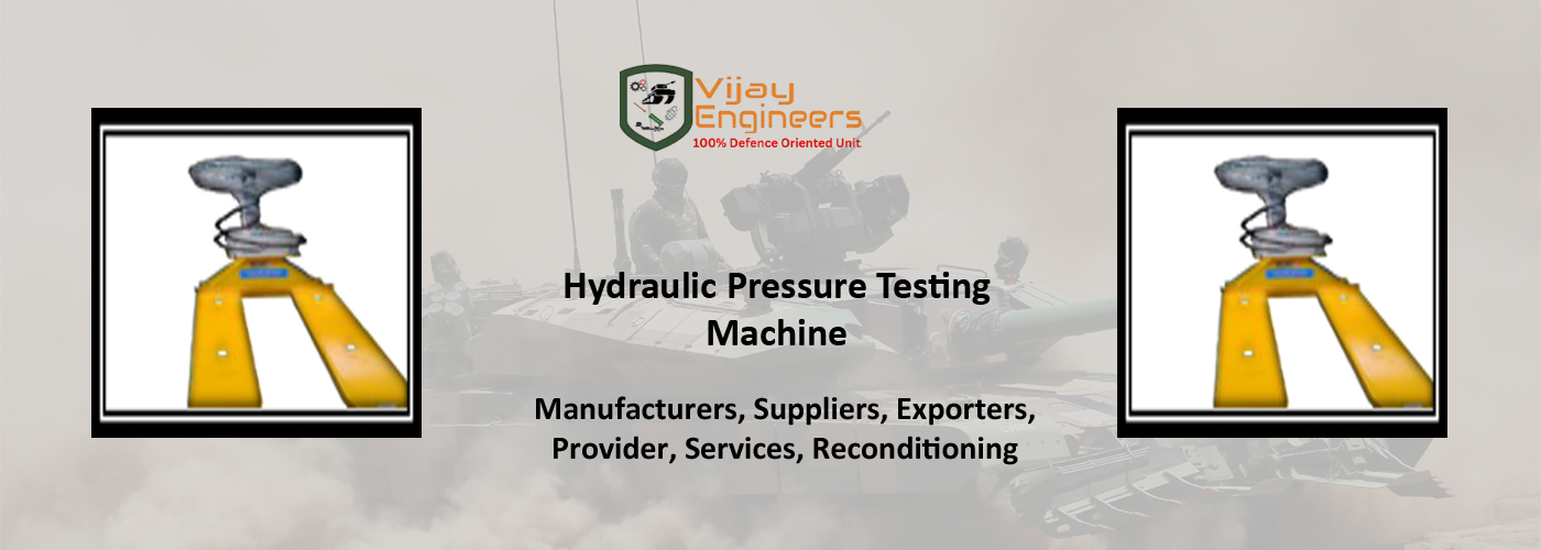 Hydraulic Pressure Testing Machine